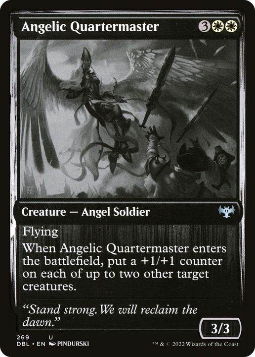 Angelic Quartermaster in the group Magic the Gathering / Types / Colors / White at Proxyprinters.com (6052)