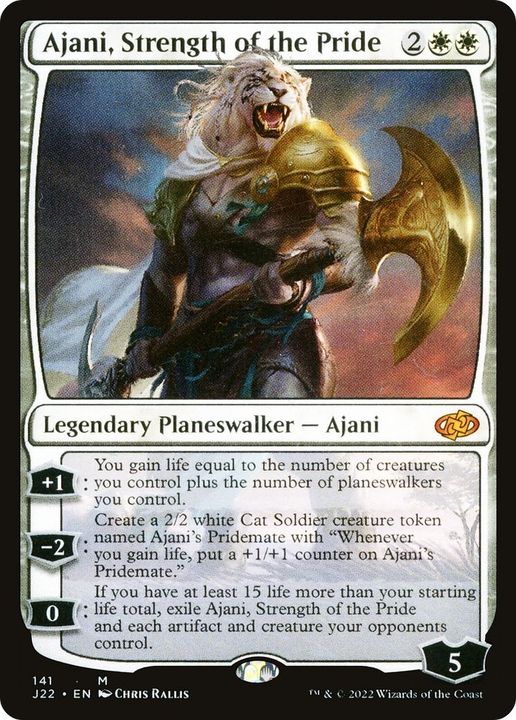 Ajani, Strength of the Pride in the group Advanced search at Proxyprinters.com (60521)