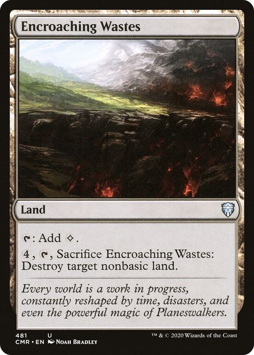 Encroaching Wastes in the group Magic the Gathering / Sets / Commander Legends at Proxyprinters.com (60527)