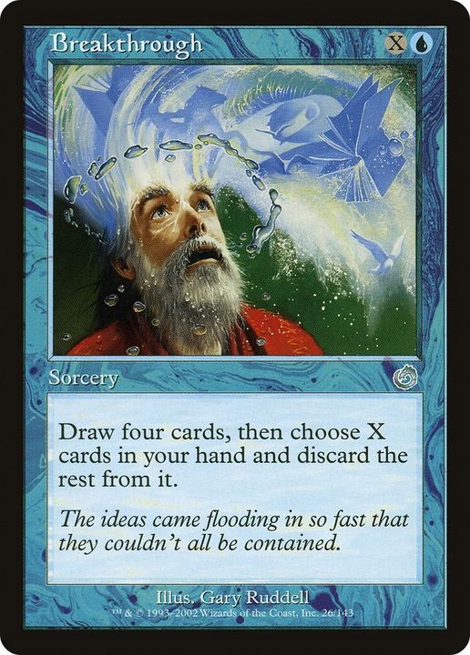 Breakthrough in the group Magic the Gathering / Types / Colors / Blue at Proxyprinters.com (60537)