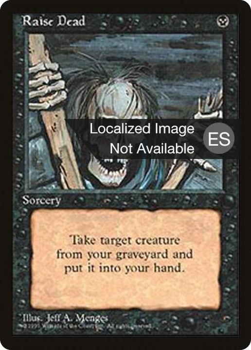 Raise Dead in the group Magic the Gathering / Types / Colors / Black at Proxyprinters.com (60538)