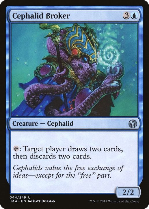 Cephalid Broker in the group Magic the Gathering / Types / Colors / Blue at Proxyprinters.com (60571)