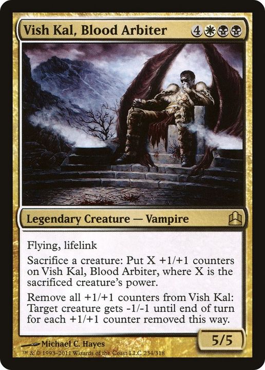 Vish Kal, Blood Arbiter in the group Magic the Gathering / Sets / Commander 2011 at Proxyprinters.com (60577)