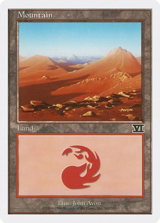 Mountain in the group Magic the Gathering / Sets / Classic Sixth Edition at Proxyprinters.com (60589)