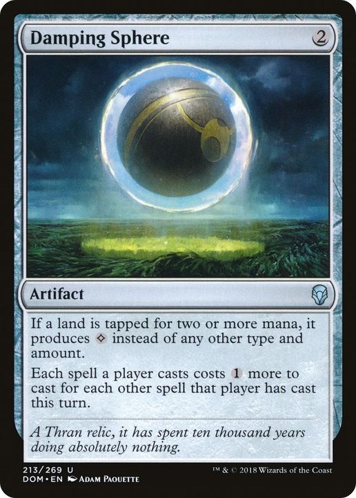 Damping Sphere in the group Magic the Gathering / Types / Artifacts / Artifact at Proxyprinters.com (60597)