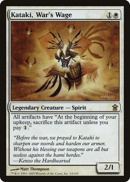 Kataki, War's Wage in the group Magic the Gathering / Types / Colors / White at Proxyprinters.com (60599)