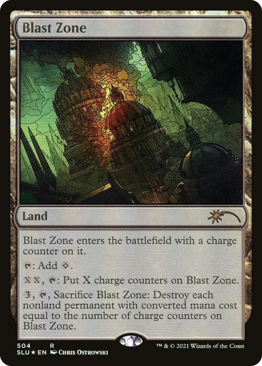 Blast Zone in the group Magic the Gathering / Sets / Secret Lair / Secret Lair: Ultimate Edition at Proxyprinters.com (60609)