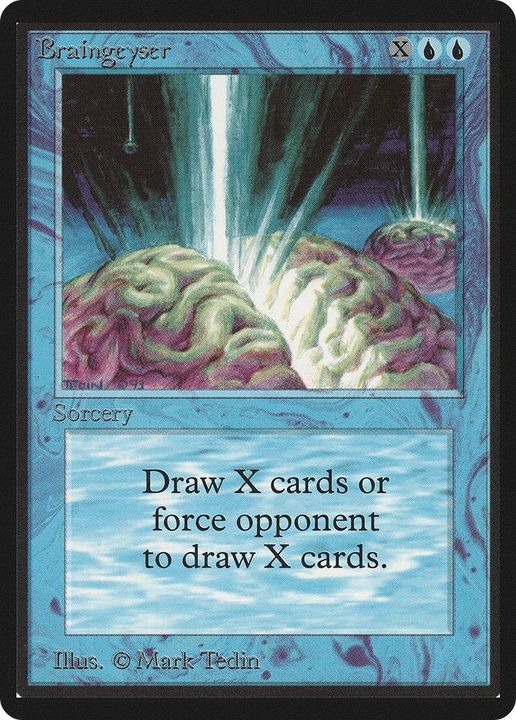 Braingeyser in the group Magic the Gathering / Types / Colors / Blue at Proxyprinters.com (60629)