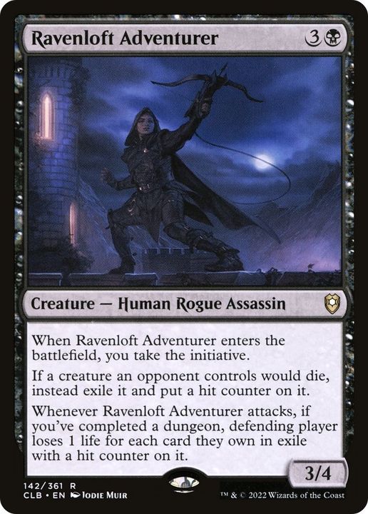 Ravenloft Adventurer in the group Magic the Gathering / Types / Creatures / Human at Proxyprinters.com (60636)