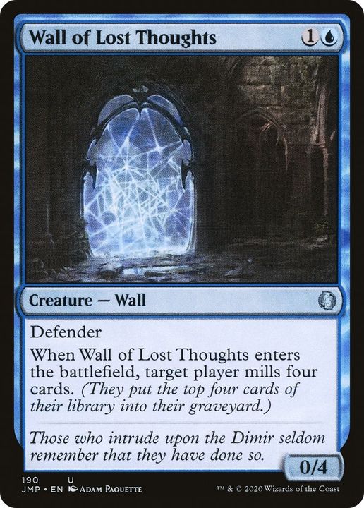 Wall of Lost Thoughts in the group Singles at Proxyprinters.com (60637)