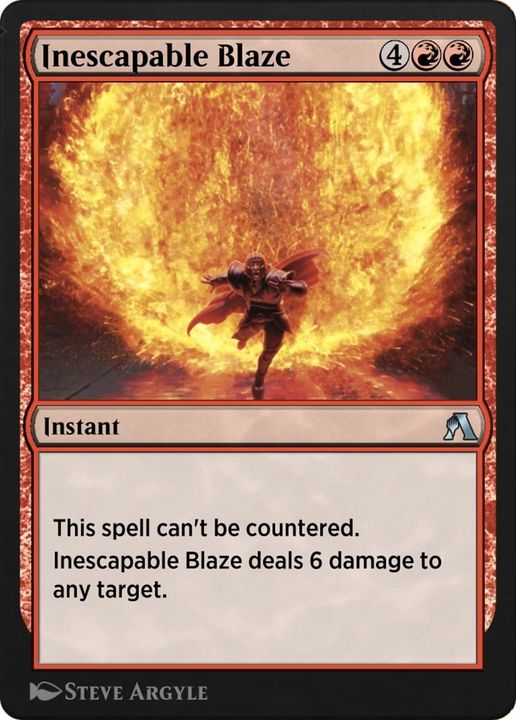 Inescapable Blaze in the group Magic the Gathering / Sets / Arena Beginner Set at Proxyprinters.com (60645)