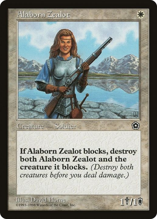 Alaborn Zealot in the group Magic the Gathering / Types / Creatures / Human at Proxyprinters.com (60648)