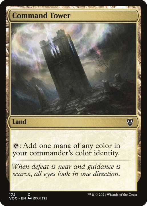 Command Tower in the group Magic the Gathering / Sets / Crimson Vow Commander at Proxyprinters.com (60657)