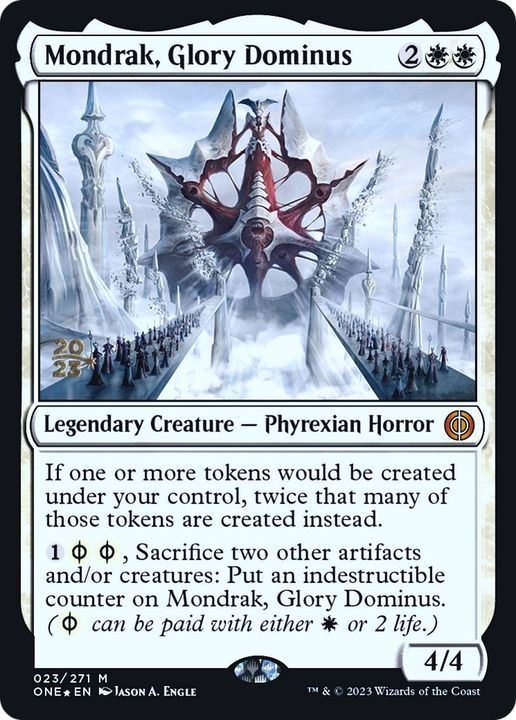 Mondrak, Glory Dominus in the group Magic the Gathering / Sets / Phyrexia: All Will Be One Promos at Proxyprinters.com (6066)