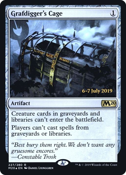 Grafdigger's Cage in the group Magic the Gathering / Types / Artifacts / Artifact at Proxyprinters.com (60662)