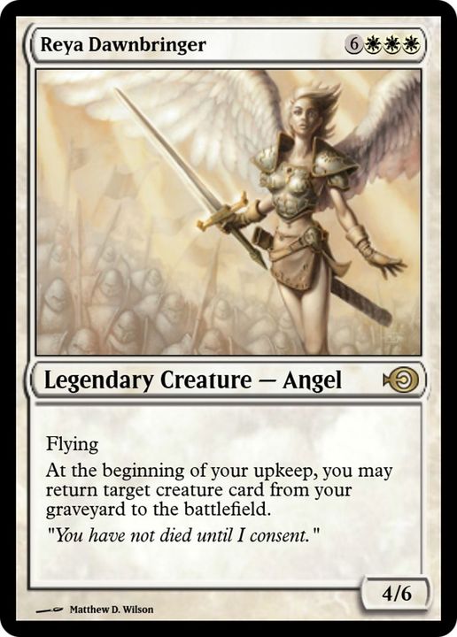 Reya Dawnbringer in the group Magic the Gathering / Sets / Magic Origins Clash Pack at Proxyprinters.com (60672)