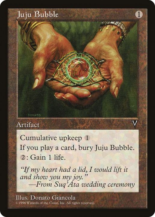 Juju Bubble in the group Magic the Gathering / Types / Artifacts / Artifact at Proxyprinters.com (60680)