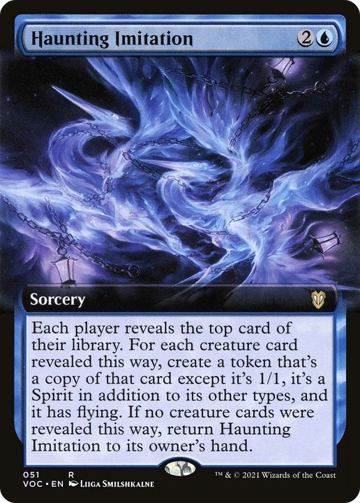 Haunting Imitation in the group Magic the Gathering / Sets / Crimson Vow Commander at Proxyprinters.com (60682)