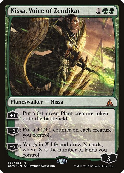 Nissa, Voice of Zendikar in the group Advanced search at Proxyprinters.com (60685)