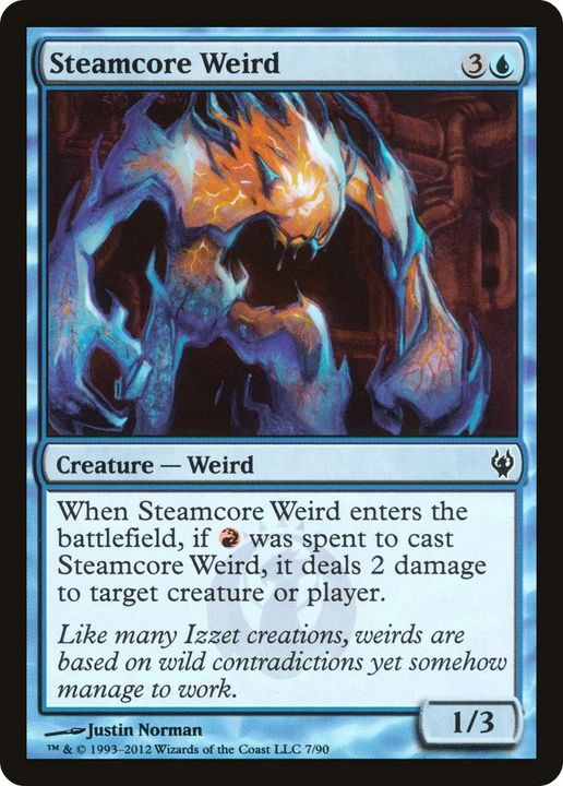 Steamcore Weird in the group Magic the Gathering / Types / Colors / Blue at Proxyprinters.com (60706)