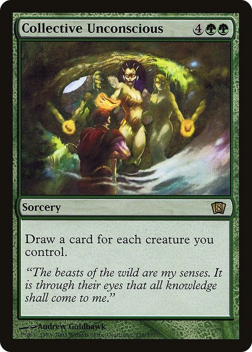 Collective Unconscious in the group Magic the Gathering / Types / Colors / Green at Proxyprinters.com (60715)