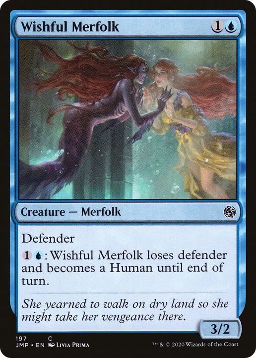 Wishful Merfolk in the group Magic the Gathering / Types / Colors / Blue at Proxyprinters.com (60721)