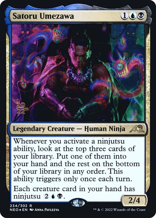 Satoru Umezawa in the group Magic the Gathering / Types / Colors / Multicolors / B, U at Proxyprinters.com (60751)