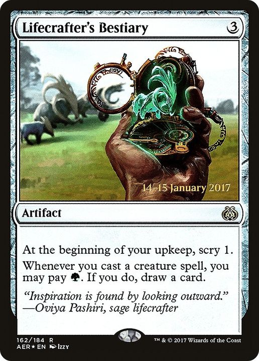 Lifecrafter's Bestiary in the group Magic the Gathering / Types / Artifacts / Artifact at Proxyprinters.com (60757)