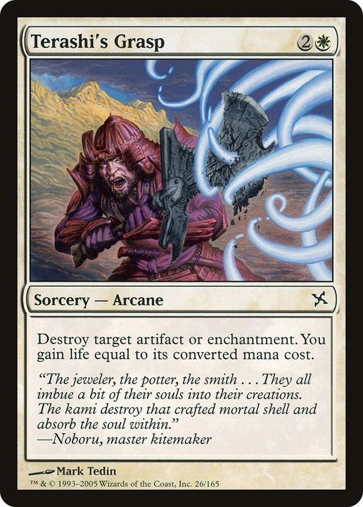 Terashi's Grasp in the group Magic the Gathering / Types / Colors / White at Proxyprinters.com (60766)