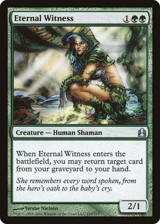 Eternal Witness in the group Magic the Gathering / Sets / Commander 2011 at Proxyprinters.com (6079)