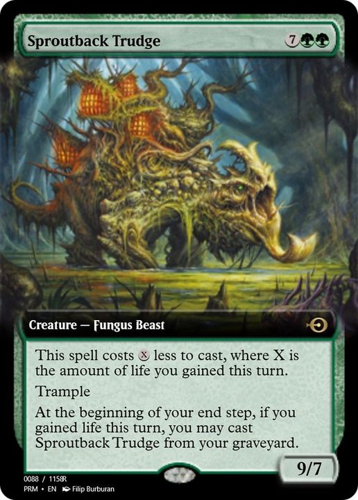 Sproutback Trudge in the group Magic the Gathering / Types / Colors / Green at Proxyprinters.com (60824)