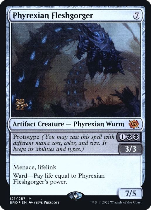 Phyrexian Fleshgorger in the group Magic the Gathering / Sets / The Brothers' War Promos at Proxyprinters.com (60827)