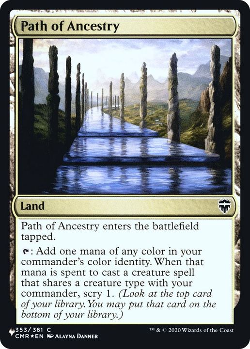 Path of Ancestry in the group Magic the Gathering / Sets / The List at Proxyprinters.com (60839)