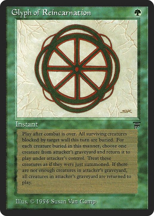 Glyph of Reincarnation in the group Magic the Gathering / Types / Colors / Green at Proxyprinters.com (60853)