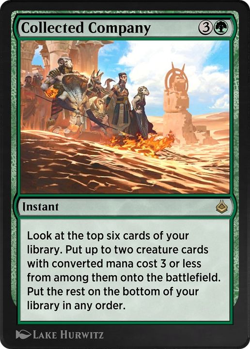 Collected Company in the group Magic the Gathering / Sets / Amonkhet Remastered at Proxyprinters.com (60903)