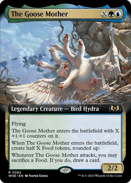 The Goose Mother in the group Magic the Gathering / Types / Colors / Multicolors / G, U at Proxyprinters.com (6091)