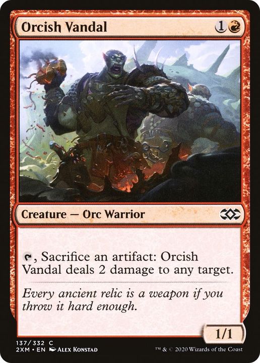 Orcish Vandal in the group Magic the Gathering / Types / Creatures / Warrior at Proxyprinters.com (60917)