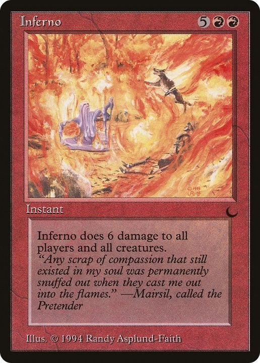 Inferno in the group Magic the Gathering / Types / Colors / Red at Proxyprinters.com (60931)