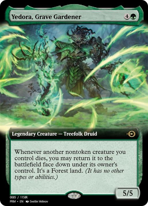 Yedora, Grave Gardener in the group Magic the Gathering / Types / Colors / Green at Proxyprinters.com (60935)