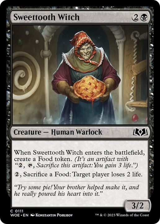 Sweettooth Witch in the group Magic the Gathering / Sets / Wilds of Eldraine Art Series at Proxyprinters.com (60945)