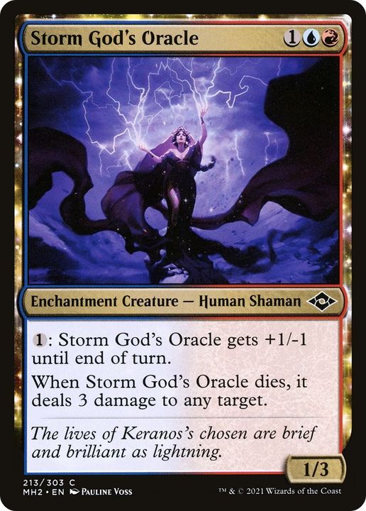 Storm God's Oracle in the group Magic the Gathering / Sets / Modern Horizons 2 Minigames at Proxyprinters.com (60965)