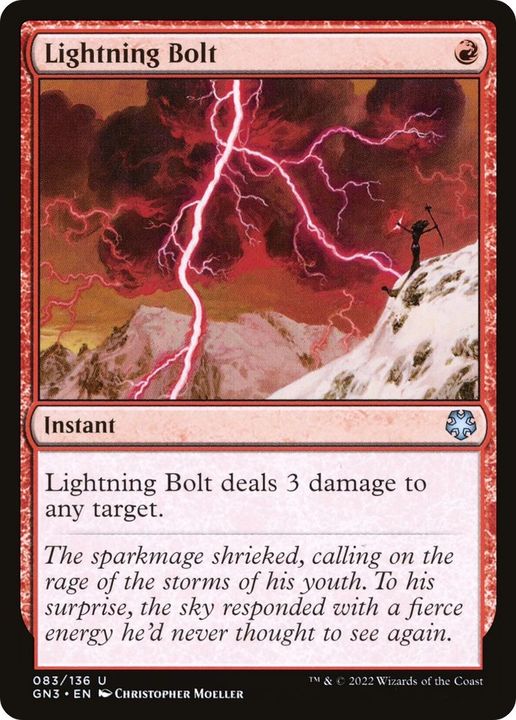 Lightning Bolt in the group Magic the Gathering / Sets / Gatecrash Promos at Proxyprinters.com (60975)