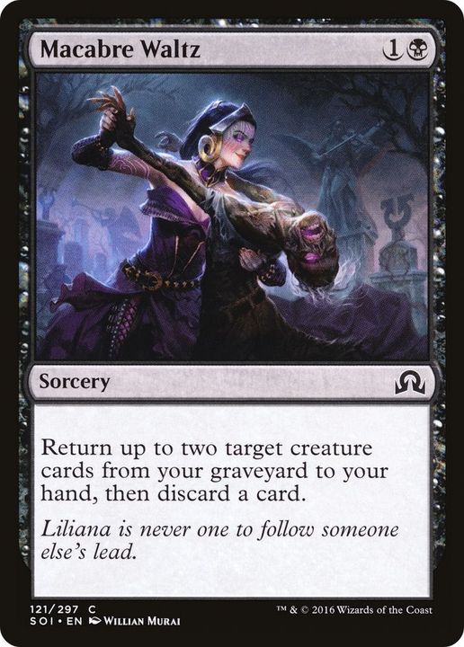 Macabre Waltz in the group Magic the Gathering / Types / Colors / Black at Proxyprinters.com (60998)