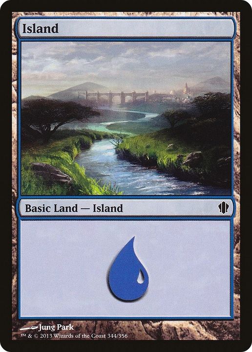 Island in the group Magic the Gathering / Sets / Commander 2013 at Proxyprinters.com (61007)