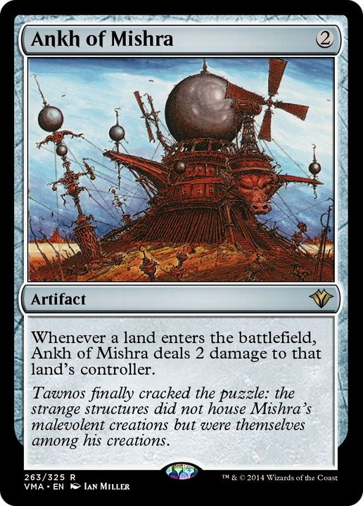 Ankh of Mishra in the group Magic the Gathering / Sets / Vintage Masters at Proxyprinters.com (61021)