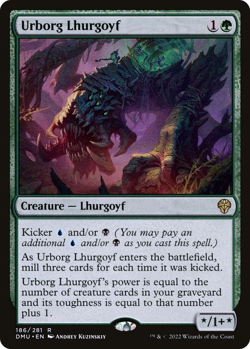 Urborg Lhurgoyf in the group Magic the Gathering / Types / Colors / Green at Proxyprinters.com (61025)