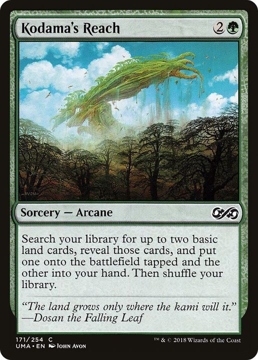 Kodama's Reach in the group Magic the Gathering / Types / Colors / Green at Proxyprinters.com (6103)