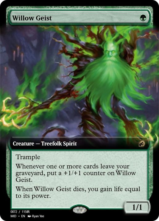 Willow Geist in the group Magic the Gathering / Types / Colors / Green at Proxyprinters.com (61035)