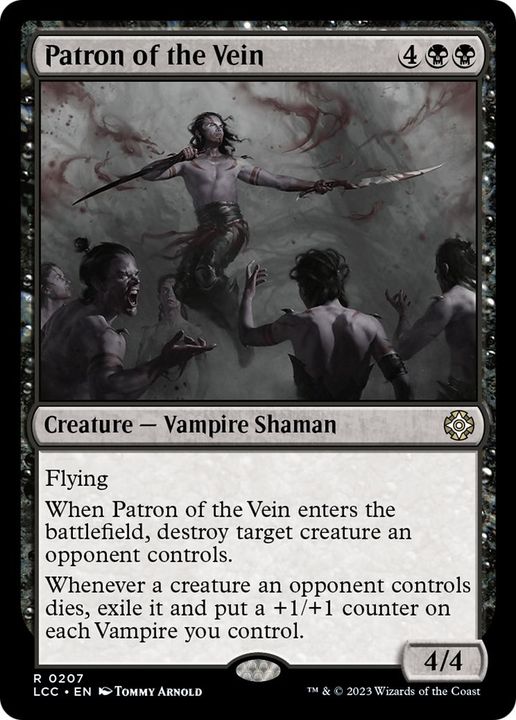 Patron of the Vein in the group Magic the Gathering / Types / Colors / Black at Proxyprinters.com (61052)