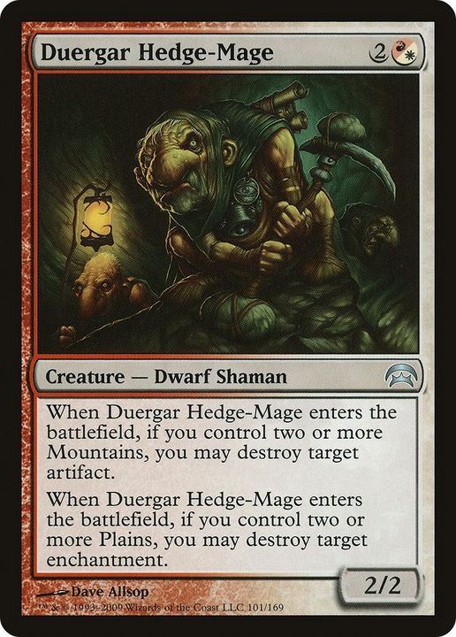 Duergar Hedge-Mage in the group Magic the Gathering / Sets / Planechase at Proxyprinters.com (61055)